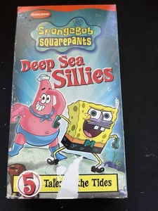 Deep Sea Sillies SpongeBob Schwammkopf VHS Kassette 2003 Nickelodeon - Bild 1 von 6