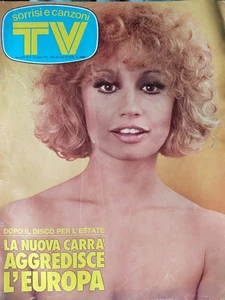 SETTIMANALE SORRISI E CANZONI TV N.25/1975 RAFFAELLA CARRÀ SOPHIA LOREN MARCELLA - Foto 1 di 10