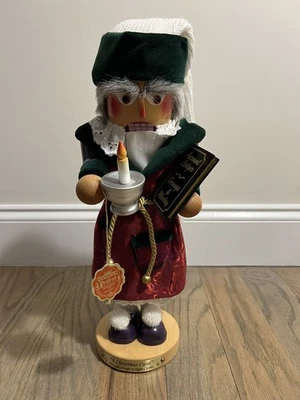 Steinbach Ebenezer Scrooge in Night Clothes Nutcracker S1804 Signed Excellent! - Image 1 of 4