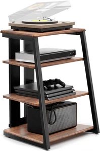 Design Mobile HIFI 4-Level Mobile Giradischi per Amplificatore/Turno/Sky Box/Xbo - Foto 1 di 12