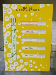 Marc Jacobs Daisy Wild + Five (5) Daisy Collection Perfume Discovery Set Limited - Picture 1 of 15