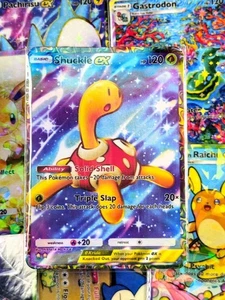 Shuckle EX pocket app handmade card tcg full art Wisdom of sea and sky Set - Picture 1 of 2