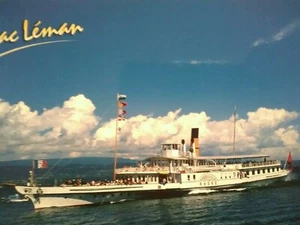 ENVÍO POSTAL DE COLECCIÓN LE LAC LEMAN ALTA SABOYA FRANCIA. - Imagen 1 de 12
