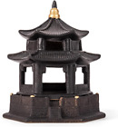 Mini Pagoda Lantern Stand - Asian Garden Decor - Japanese Decor Incense Burner -
