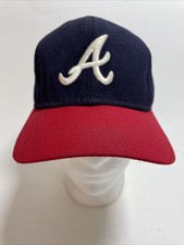 Vintage Atlanta Braves Hat Cap Fitted Sports Specialties Pro Size 7 Wool 90s MLB