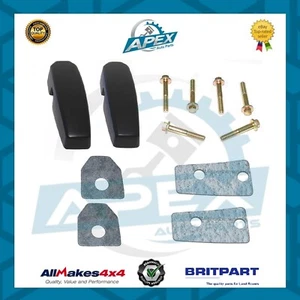 WINDSCREEN FRAME TO BULKHEAD BRACKET SET FOR LAND ROVER DEFENDER 90 110 130 - Picture 1 of 1