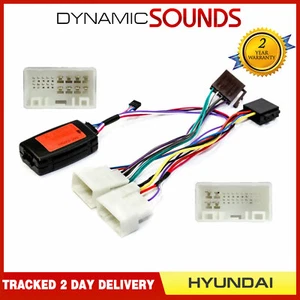 For Hyundai, Car Steering Wheel Stalk Control Interface Adaptor ISO Radio Cable - Picture 1 of 2