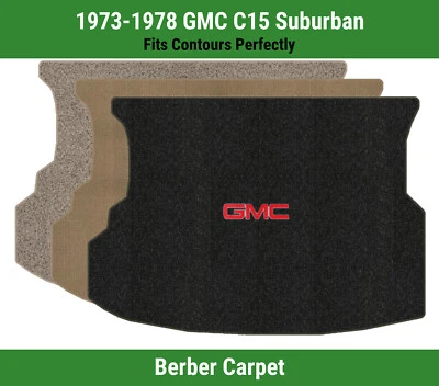 Alfombra de carga Lloyd Berber para 1973-1978 GMC C15 Suburban con logotipo rojo GMC 1 Foto 1 de 4
