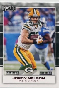 2017 PLAYOFF RED ZONE PARALLELS JORDY NELSON GREEN BAY PACKERS - Bild 1 von 2
