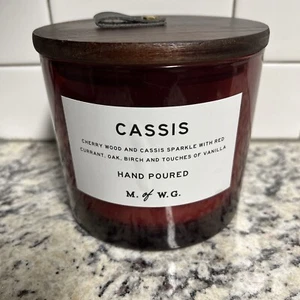 Makers of Wax Goods Large Cassis Scented Jar Candle - Picture 1 of 4