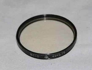 a Yellow ZHS-10 vintage 49x0,75 0.75 light filter 49mm for LENS 4354 - Picture 1 of 1