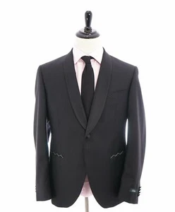 $1,395 LUBIAM- Luigi Bianchi Mantova Shawl Collar Wool Dinner Jacket Blazer-44R - Picture 1 of 8