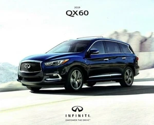 2019 INFINITI QX60 QX 60 CROSSOVER—U.S. DEALER SALES BROCHURE—NEW NOS - Picture 1 of 1