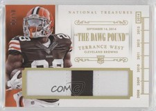 2014 Panini National Treasures Team Nicknames Prime /50 Terrance West Rookie RC