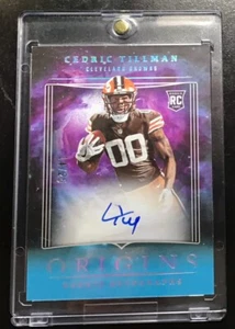 🔥2023 Origins Cedric Tillman Rookie On Card Auto #RACTI RC SSP # 14/25 Browns - Picture 1 of 3