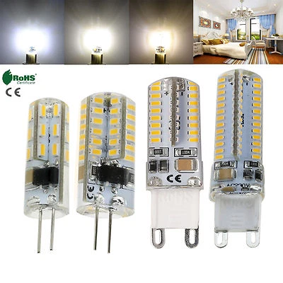 5/10/20x Mini G4 G9 Silicone Crystal LED Corn Bulb SpotLight Lamp 12V 110V 220V - Image 1 of 4