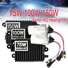 Xenon 75W/100W/150W H1 H3 H4 H7 H8/H9/H11 9005 9006 HID Headlight Conversion Kit