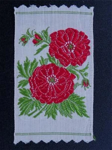 No.19 GEUM (RED) Kensitas Flowers Silk (Small S1) by J.Wix & Sons Ltd 1934 - Picture 1 of 1