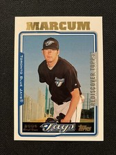 2017 Rediscover Topps Silver Stamped Buyback 2005 SHAWN MARCUM Blue Jays