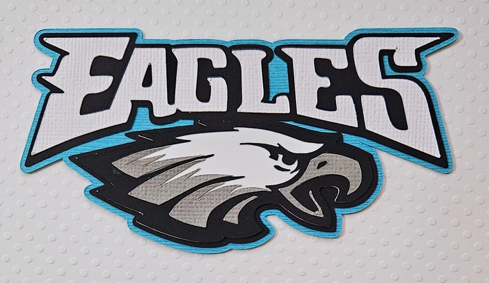 Título inspirado en Eagles. Álbum de recortes, piezas de papel para hacer tarjetas Foto 1 de 1