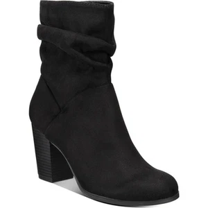 Material Girl Womens Midory Black Dress Boots Shoes 9 Medium (B,M) BHFO 7360 - Picture 1 of 3