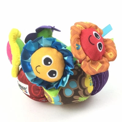 Juguete musical de desarrollo sensorial iluminado para bebé jardín flor lamaze suave funciona Foto 1 de 4