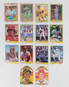 1981 1982 1983 Donruss Baseball Hall Of Fame & Diamond Kings (Lot of 14) - Bild 1 von 6