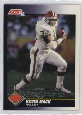 1991 Score Kevin Mack #470 - Image 1 of 2