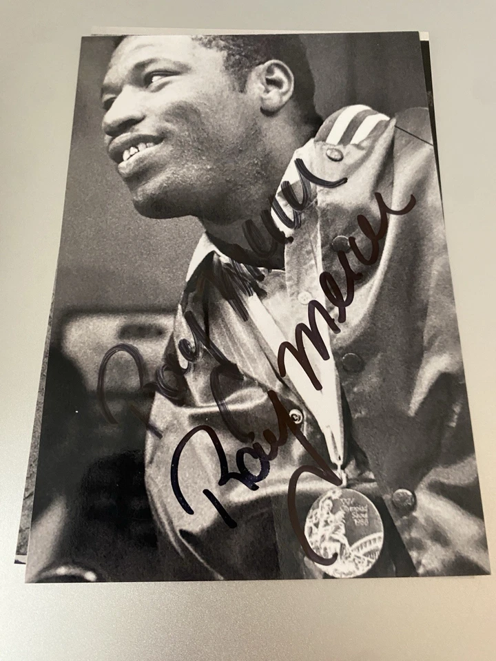 Foto 4x6 firmada por Ray Mercer autografiada EE. UU. Boxeo Olímpico MMA Foto 1 de 1