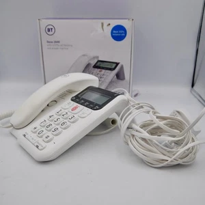 BT Decor 2600 Corded Landline Telephone With Answering Machine Call Blocking - Zdjęcie 1 z 10