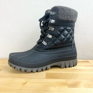 NUEVAS Botas de Invierno Storm by Cougar Carlisle Negras Impermeables para Mujer Talla 6 AMPLIAS - Imagen 1 de 13