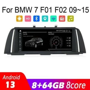 10.25'' Car Android For Bmw 7 Series 09~15 Screen Autoradio Carplay Navigation - Picture 1 of 9
