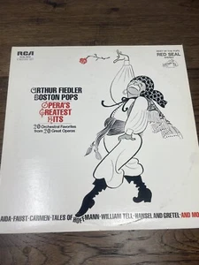 Arthur Fiedler Boston Pops Opera's Greatest Hits Vinyl Double Record LP Album - Picture 1 of 6