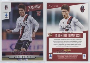 2019-20 Chronicles Prestige Serie A Xtra Points Blue Takehiro Tomiyasu Rookie RC