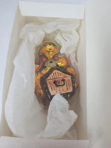 1997 Christopher Radko YO HO HO Pirate Bear On Treasure Chest Halloween - Picture 1 of 4