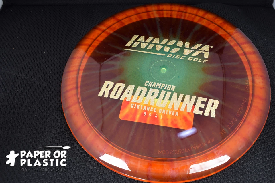 Innova Champion ROADRUNNER Disc Golf 175 G Distance Driver Dyed NEW Gold Sparkle - Image 1 of 1