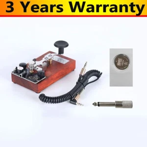 K-8 Training CW Key Sound Light Manual Transmission Training Morse Code Key - Photo 1/9
