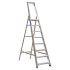Sealey 8-Tread Industrial Aluminium Step Ladder - BS 2037/1 AXL8