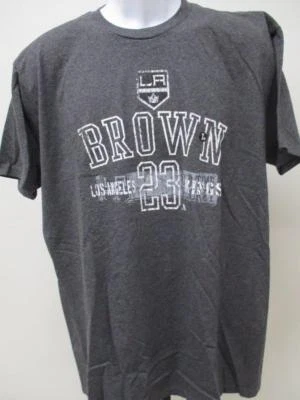 Nueva Camisa LA Kings #23 Dustin Marrón Para Hombres Tallas L/XL Gris Precio de venta sugerido por el fabricante $26 Foto 1 de 4