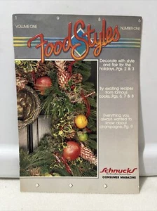 Vintage 1986 Schnucks St Louis Supermarket Food Styles Magazine Vol 1 No 1 - Bild 1 von 8