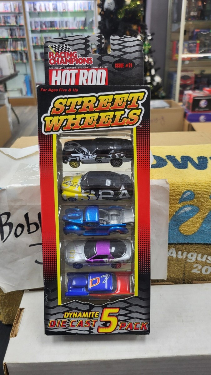 RACING CHAMPIONS HOT ROD 5パック 2個セット Racing Champions 5 Pack Street Wheels Hot Rod w/Camaro