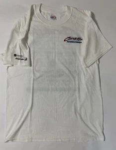 Corvette Cotton T-Shirt The Evolution of Performance Size M (38-40) Souvenir NEW - Picture 1 of 9