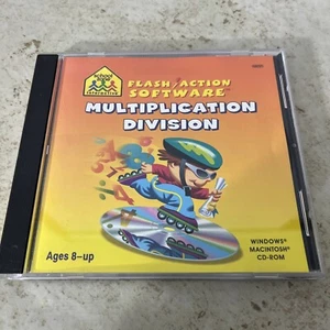 Flash Action Software Multiplication Division (Vintage PC/Mac CD-ROM, 1999) - Picture 1 of 4