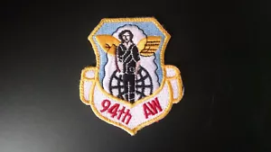 94th Tactical Airlift Wing Airforce Patch, 1970's, Air Force Patch - Picture 1 of 3