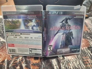 A Realm Reborn Final Fantasy XIV Online Ps3 CIB EN/FR Tested Free Shipping!!! - Picture 1 of 3