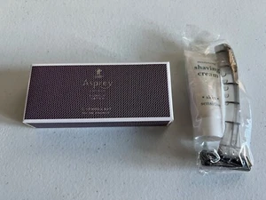 Asprey London Purple Water SHAVING KIT Razor + Shaving Cream New Sealed - Picture 1 of 2