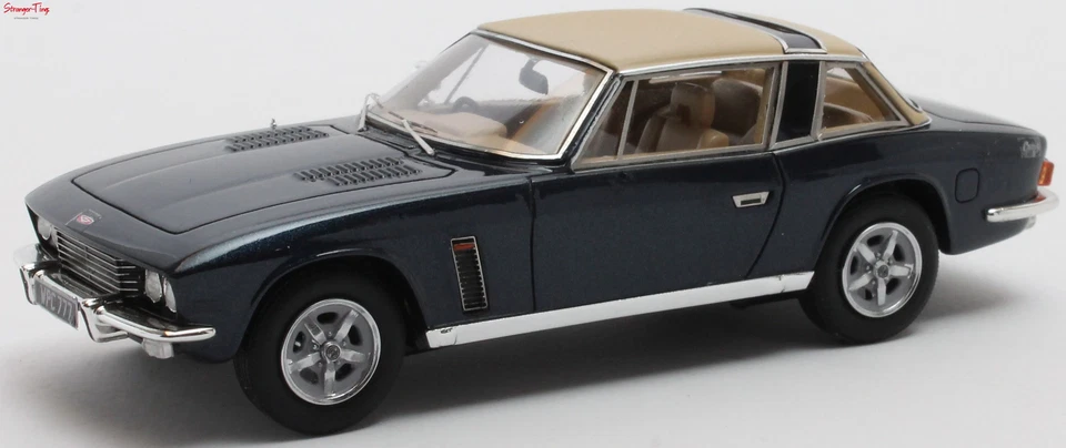 Matrix Jensen Interceptor SIII Coupe Beige/Blue 1975 1:43 Scale - Image 1 of 1