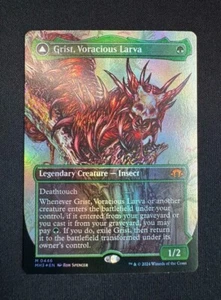 MTG Grist, Voracious Larva (Borderless) MH3 Mythic Foil #446 - NM/MINT 🐛 🐛 - Picture 1 of 2