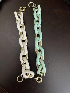 armband damen metall/emaille kette - Bild 1 von 3