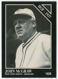 1991 Conlon Collection TSN #65 John McGraw New York Giants - Picture 1 of 2